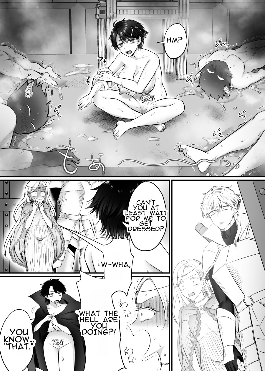 Hentai Manga Comic-The Demon King Who Possessed a Woman: I love you, I love you, I love you so much!-Read-23